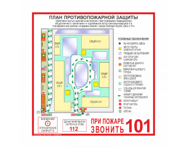 План противопожарной защиты 